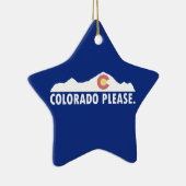 Ornement En Céramique Colorado please (Droite)