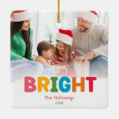 Ornement En Céramique Coloré Et Lumineux (Dos)