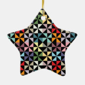 Ornement En Céramique Colorful (Dos)