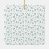 Ornement En Céramique Comment les flocons de neige sont fabriqués (Dos)