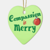 Ornement En Céramique Compassion (Gauche)