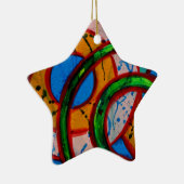 Ornement En Céramique Composition #20A par Michael Moffa (Droite)