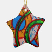 Ornement En Céramique Composition #20A par Michael Moffa (Gauche)