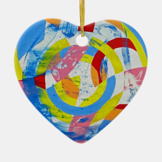 Ornement En Céramique Composition #2 par Michael Moffa (Devant)