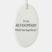 Ornement En Céramique Comptable (Droite)