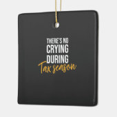 Ornement En Céramique Comptable En Saison Fiscale (Gauche)