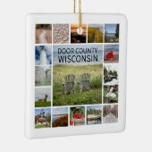 Ornement En Céramique Comté de Door Wisconsin (Droite)