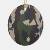 Ornement En Céramique Conception de camouflage (Gauche)