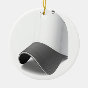 Ornement En Céramique Conception de casquette de baseball