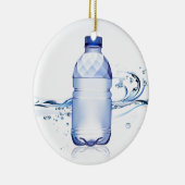 Ornement En Céramique Conception pure de bouteille d'eau (Droite)