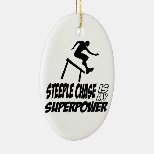 Ornement En Céramique Conceptions de course d'obstacles (Droite)