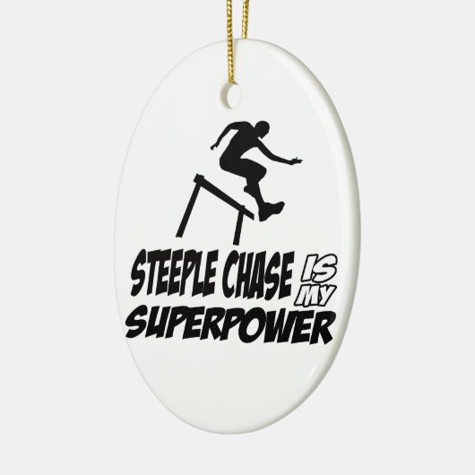 Ornement En Céramique Conceptions de course d'obstacles (Gauche)