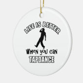 Ornement En Céramique Conceptions de danse de robinet (Gauche)