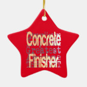 Ornement En Céramique Concrete Finisher (Dos)