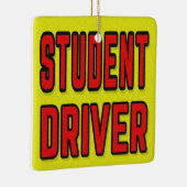 Ornement En Céramique Conducteur débutant (Droite)