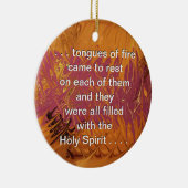 Ornement En Céramique Confirmation (Droite)