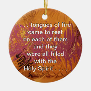 Ornement En Céramique Confirmation