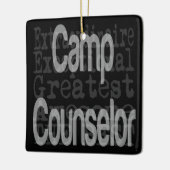 Ornement En Céramique Conseiller de camp Extraordinaire (Gauche)