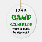 Ornement En Céramique conseiller du camp (Gauche)