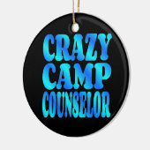 Ornement En Céramique Conseiller du camp fou (Gauche)