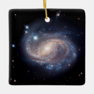 Ornement En Céramique Constellation Delphinus NGC 6956