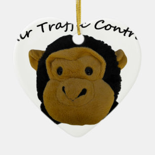 Ornement En Céramique Contrôle de la circulation aérienne