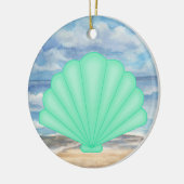 Ornement En Céramique Coquillages (Gauche)