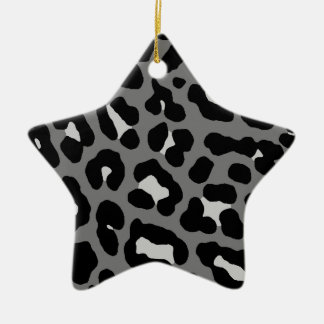 Ornement En Céramique Corey Tiger 80s Retro Empreinte de léopard Star Or