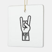 Ornement En Céramique Cornes (Gauche)