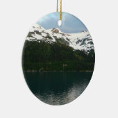 Ornement En Céramique Côte de l'Alaska à Dusk (Droite)