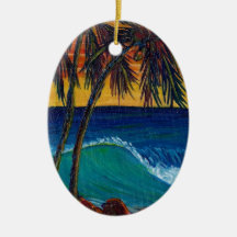 coucher du soleil de 3 paumes