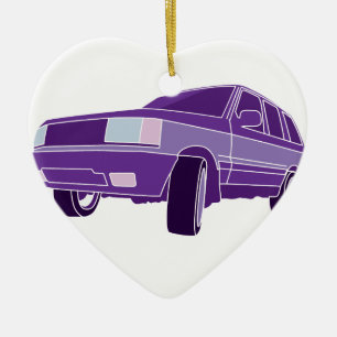 Ornement En Céramique Couleur SUV