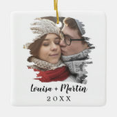 Ornement En Céramique Couples broyés - photo (Devant)