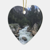 Ornement En Céramique Courant de montagne rocheuse (Gauche)