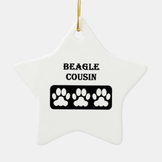Ornement En Céramique Cousin Beagle