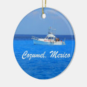 Ornement En Céramique Cozumel, Mexique (Gauche)