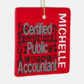 Ornement en céramique CPA CUSTOM (Droite)