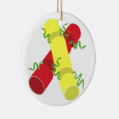 Ornement En Céramique Crackers de Noël (Droite)