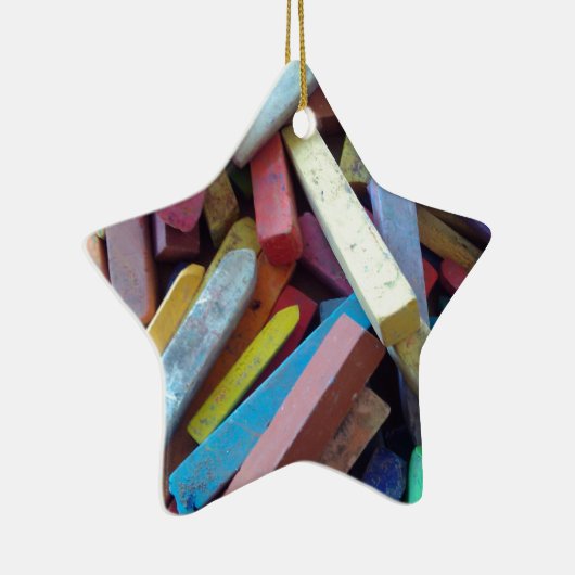 Ornement En Céramique craie colorée regroupée (Droite)