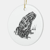 Ornement En Céramique Crapaud (Gauche)