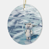 Ornement En Céramique créature d'hiver (Gauche)