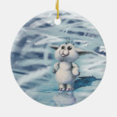 Ornement En Céramique créature d'hiver (Dos)