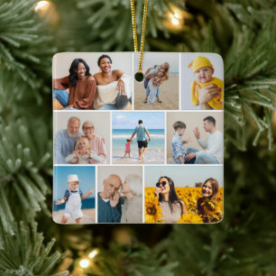 Ornement En Céramique Créez votre propre collection de photos 9