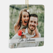 Ornement En Céramique Créez votre propre image photo (Droite)