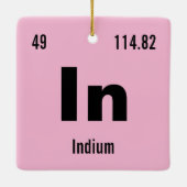 Ornement En Céramique Créez votre propre table périodique des éléments (Dos)