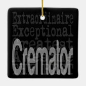Ornement En Céramique Cremator Extraordinaire (Dos)