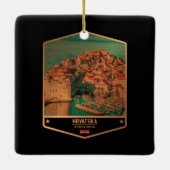 Ornement En Céramique Croatie (Dos)