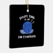 Ornement En Céramique Crocheting (Droite)