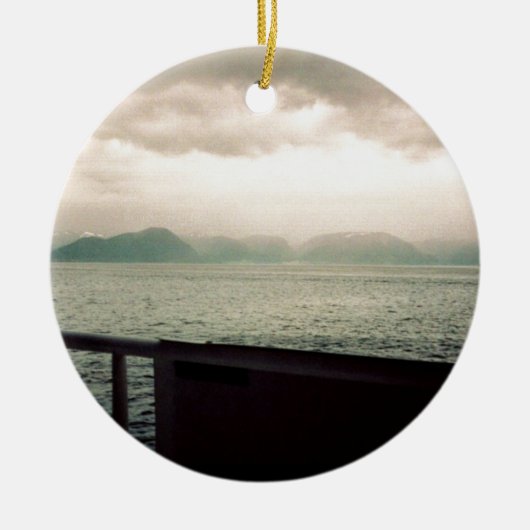 Ornement En Céramique Croisière norvégienne (Devant)