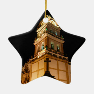 Ornement En Céramique croix d'église